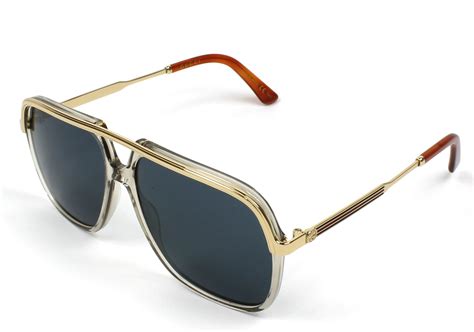 lunettes de soleil gucci homme soldes|Gucci Lunettes de soleil à monture aviateur.